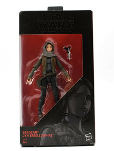 Star Wars Rogue One Black Series Sergeant Jyn Erso Jedha 6" Action Figure