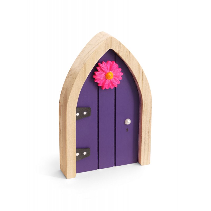 The Irish Fairy Door Purple Door Playset