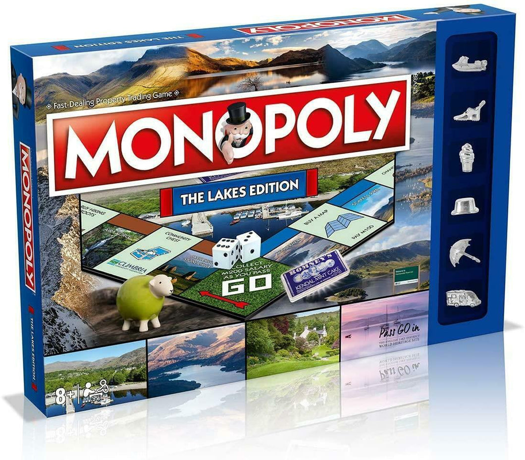 Monopoly The Lakes Board Game