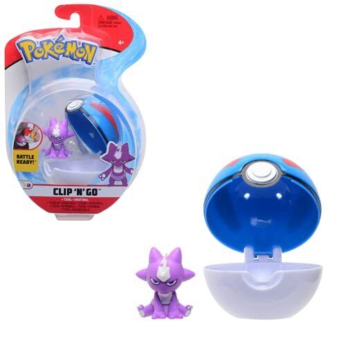 Pokemon Clip N Go Toxel And Greatball