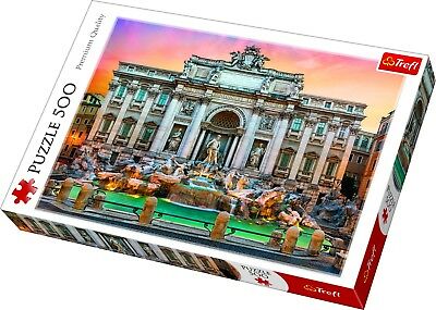 Trefl 500 Piece Fontanna Di Trevi Rome Jigsaw Puzzle