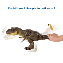 Load image into Gallery viewer, Jurassic World Stomp ‘N Escape Tyrannosaurus Rex Dinosaur Toy