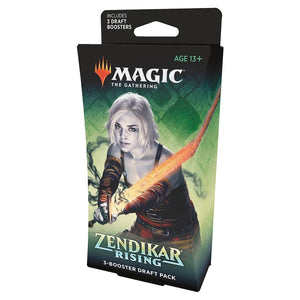 Magic: The Gathering Zendikar Rising 3-Booster Draft Pack