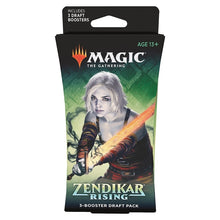 Load image into Gallery viewer, Magic: The Gathering Zendikar Rising 3-Booster Draft Pack